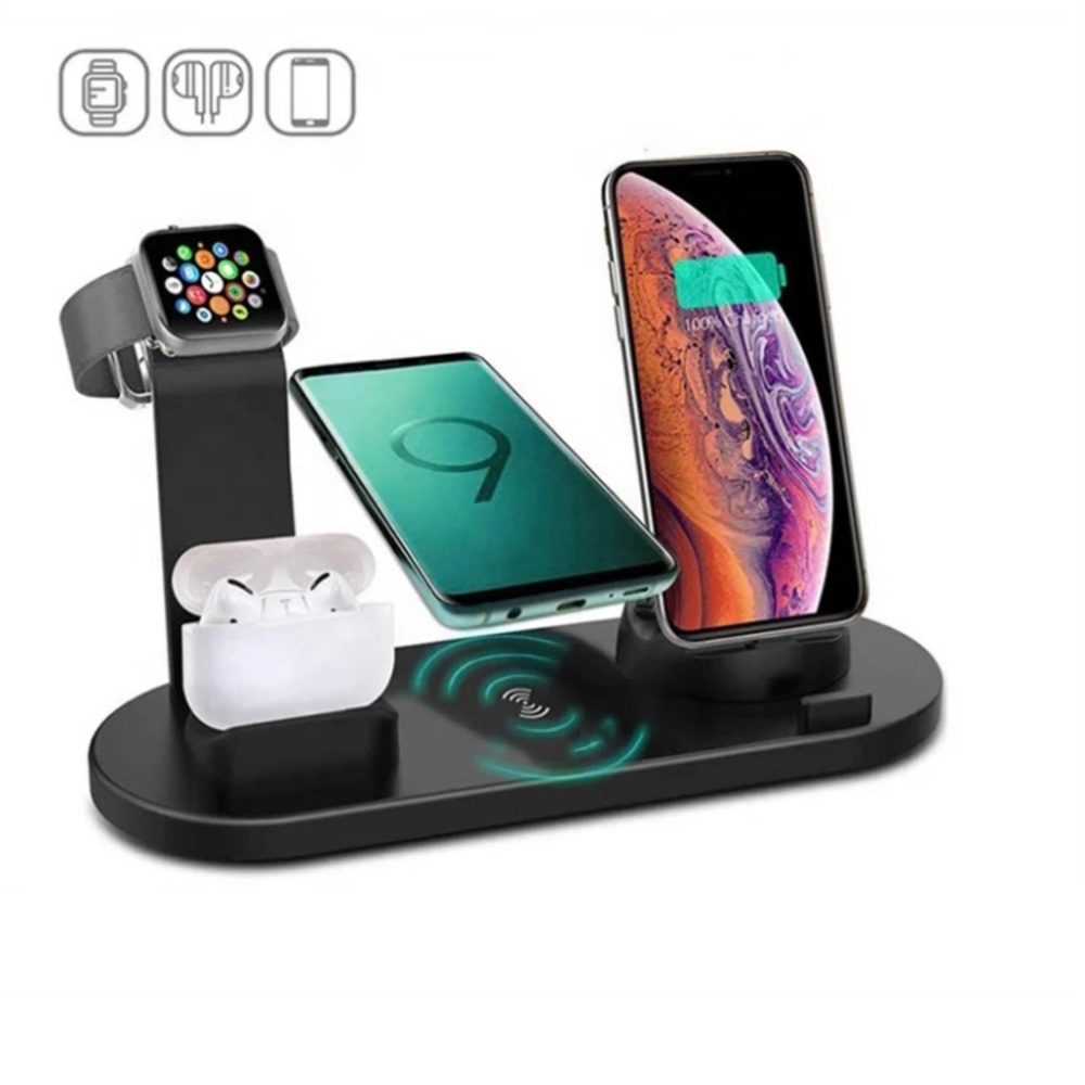 4 in 1 Wireless Charger 🔌 Station